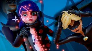 Miraculous Ladybug Marinette transforms into Miss Fortune animation akumatized  Antibug