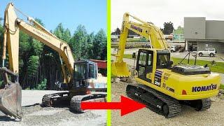 Komatsu 20 Ton Excavator Evolution.