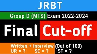 JRBT Group D MTS Final Cut-Off 