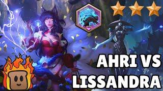 3 Star Ahri vs Lissandra  Path of Champions