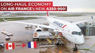 BRUTALLY HONEST  Economy Class on Air Frances AIRBUS A350-900 from Toronto to Paris CDG