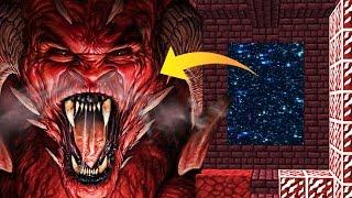 INVOCAMOS AL DIABLO  PORTAL DEL INFIERNO MINECRAFT INFIERNO REAL   DIMENSIONES #58