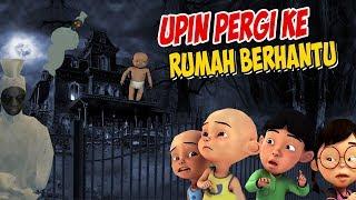 Upin ipin pergi ke Rumah Berhantu  ipin takut  GTA Lucu