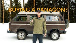 Watch This BEFORE Buying a Vanagon