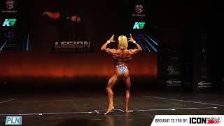 Michaela Aycocks Posing Routine at the Legions Sports Fest