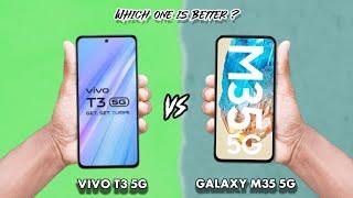 Vivo t3 vs Samsung Galaxy m35 5g Which 5G Smartphone Is KING ?