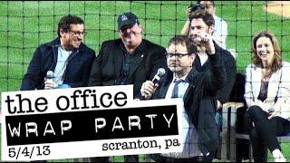 The Office Wrap Party PNC Field Scranton 542013 FULL Farewell Celebration in HD Steve Carell