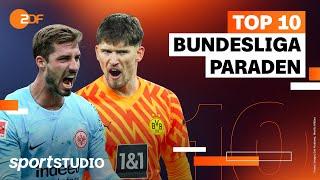 Top 10 Torwart-Paraden der Bundesliga 202324  sportstudio