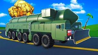 I Bought the Nuke Truck So I Could Blow Everyone Up Roblox Car Crushers 2