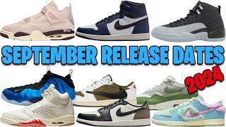 SEPTEMBER 2024 AIR JORDAN + NIKE SNEAKER RELEASE DATES 