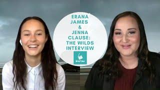 The Wilds - Erana James and Jenna Clause on survival tips & Mia Healey