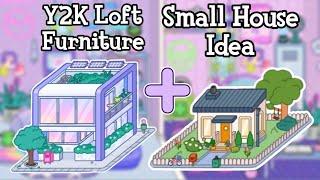 Y2K Loft Furniture + Small House   Toca Boca House Ideas  Toca Life World