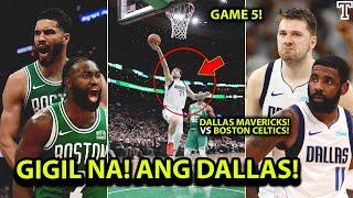 Gigil na si Luka Babawian na ng Dallas Mavericks ang Boston Celtics sa Game 5  Tuloy ang serye