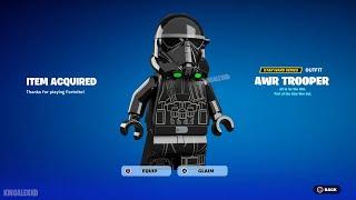 How To Get AWR Trooper Skin NOW FREE In Fortnite Unlocked LEGO AWR Trooper Style