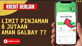 Limit Kredit Sampai 8 Jutaan ?? Review Apk Pinjol Ilegal Kredit Berlian - Tanpa DC Lapangan