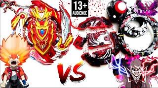 EVIL R.I.P Dead Phoenix 10.Fr vs Cho-Z Achilles 00.Dm-Aiga vs Phi-Beyblade Burst Turbo Z Battle第50話