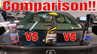 P & S Dream Maker VS Turtle Wax Pure Shine VS Meguiars Insane Shine Paint Glosser COMPARISON