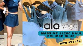 $1200 alo yoga - BLUE ECLIPSE MASSIVE TRY ON HAUL  The Fashion Try On