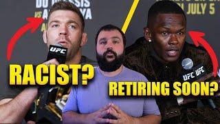 Du Plessis Is Gaslighting Adesanya With Real African Remarks  UFC 305 Presser Recap