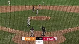 NCAA Baseball Highlights - CSUN vs. Cal State Fullerton April 25 2021