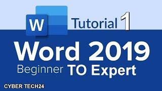 Microsoft word 2019 tutorial