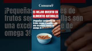 Cómo obtener omega 3 en dietas vegetarianas sin suplementos ni productos enriquecidos