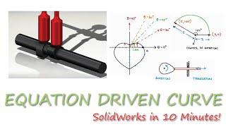 Equation Driven Curve in SOLIDWORKS in 10 Minutes