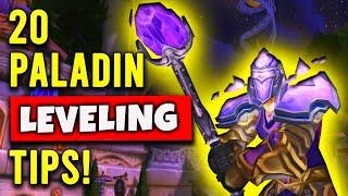 Top 20 Paladin Leveling Tips for WOTLK Classic