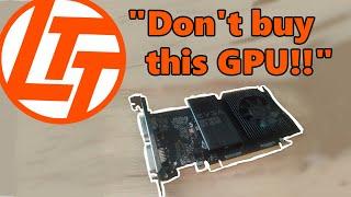 What Linus Missed About The GT 1030