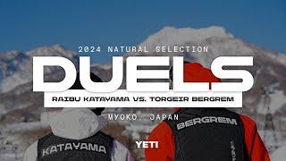 DUELS KATAYAMA VS. BERGREM  Myoko Japan  Natural Selection Tour