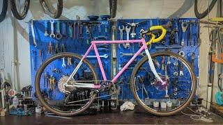 Сборка гревела на олдскульной раме Cratoni. Мастерская Pirate Cycles  Cratoni gravel dreambuild