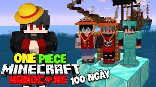 KiraMC Tóm Tắt 100 Ngày Minecraft Sinh Tồn Siêu Khó Của 3 Anh Em Hải Tặc  OnePiece Hardcore