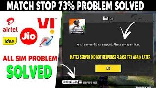 Match Server Did Not Response Please Try Again Later  Bgmi Match Not Start  Bgmi Server Problem