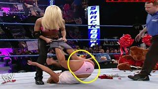 #wrestling  Wwe  Torrie Wilson vs down marie wwe hot scene