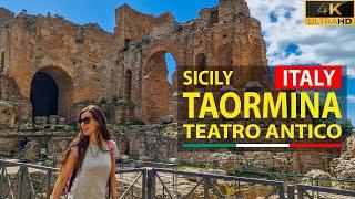 Teatro Antico di Taormina Sicily Italy