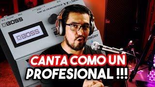CANTA COMO TODO UN PROFESIONAL CON ESTO   BOSS VE500 Vocal Coach Analisis