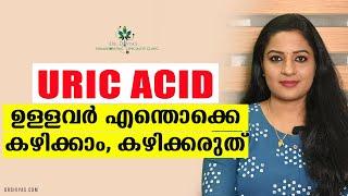 URIC ACID ഉള്ളവർ എന്തൊക്കെ കഴിക്കാം കഴിക്കരുത്  Best Foods That Reduce Your Uric Acid Levels