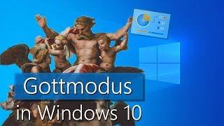 Gottmodus in Windows 10 aktivieren Was kann der überhaupt?