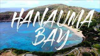 Hanauma Bay Oahu Hawaii  4K Drone Video