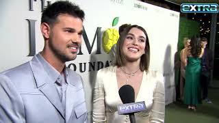 Taylor Lautner Is EXCITED for Taylor Swift & Travis Kelce Exclusive