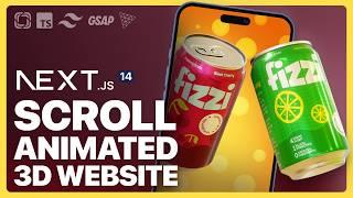Build a 3D Ecommerce Landing Page with Next.js 14 GSAP Three.js and Prismic - Full Course 2024