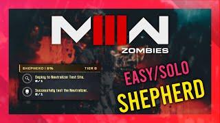 Shepherd Act 2 Tier 6  MW3 Zombies GUIDE  QuickSolo  MWZ Mission Tutorial