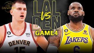 Los Angeles Lakers vs Denver Nuggets Game 4 Full Highlights  2023 WCF  FreeDawkins
