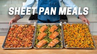 3 Easy and Healthy Sheet Pan Meals