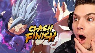 Reacting to Clash Finishes in Dragon Ball Legends