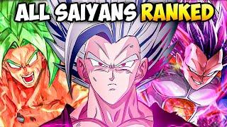 All Saiyans Ranked Weakest To Strongest  Dragon Ball Super
