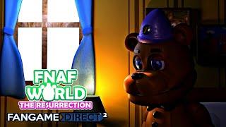 FNAF World The Resurrection Teaser Trailer #1 Fangame Direct 2