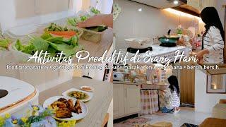 Ganti Suasana Dapur Minimalis  Bersih Bersih Siang Hari  Masak Menu Sederhana  Food Preparation