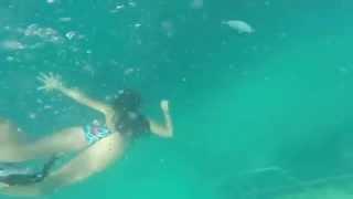 Hot Girl Snorkeling Fail  Big Fail 