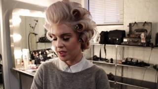 Behind-the-scenes with Kelly Osbourne and make mine Milk